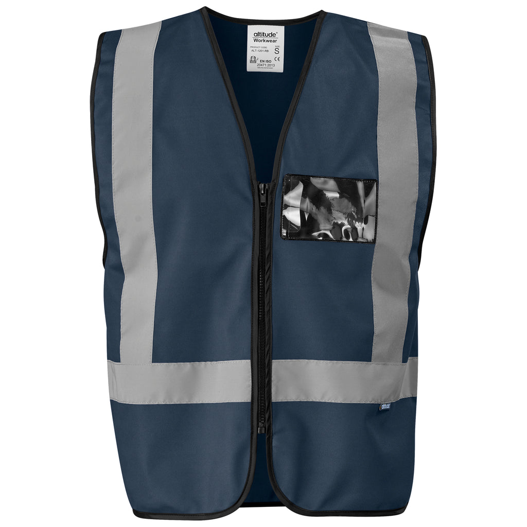 Hi-Viz Reflective Full Zip Vest