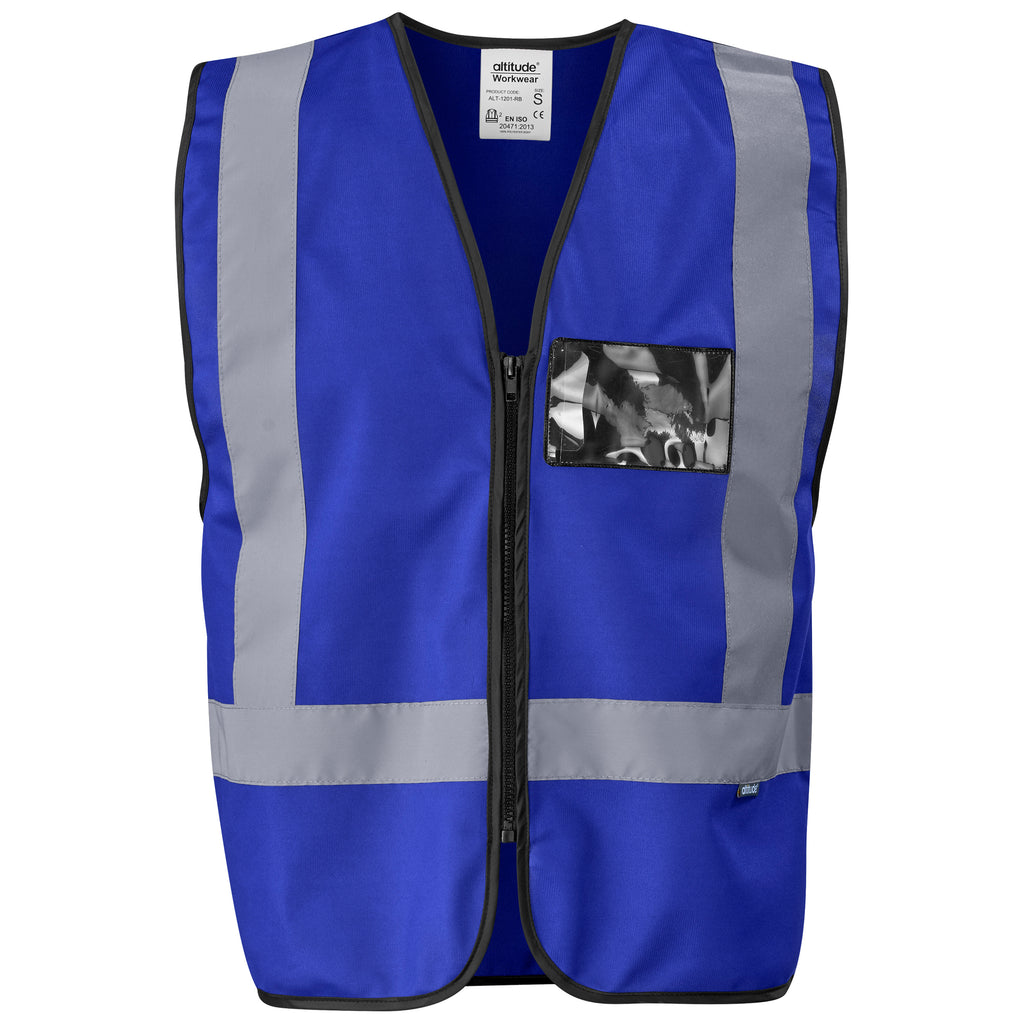Hi-Viz Reflective Full Zip Vest