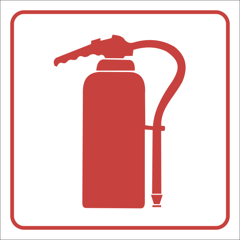 SABS Approved Fire Extinguisher Safety Sign