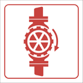 SABS Sprinkler stop valve safety