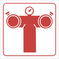 SABS Fire pump connection safety sign