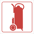 SABS Fire trolley safety sign