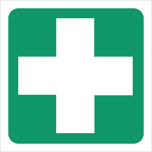 SABS First aid equipment safety sign