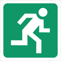 SABS Escape route right safety sign