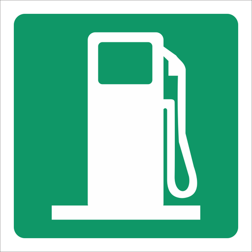 SABS Refueling point safety sign