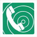 SABS Emergency telephone safety sign