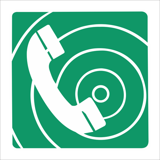 SABS Emergency telephone safety sign