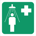 SABS Safety shower safety sign
