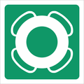 SABS Lifebuoy safety sign