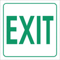 SABS Green exit safety sign