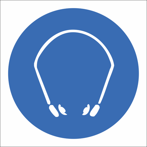 SABS Hearing protection safety sign