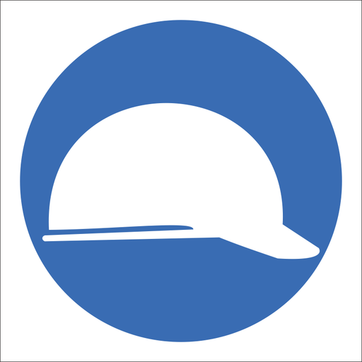 SABS Head protection safety sign