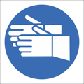 SABS Hand protection safety sign