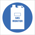 SABS Carbon monoxide gas monitor safety sign