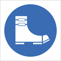 SABS Foot spats safety sign