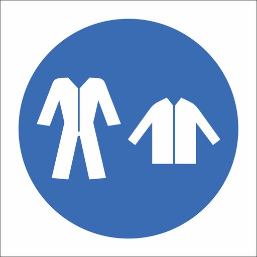SABS Protective clothing safety sign