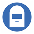 SABS Wear Welding Mask safety sign