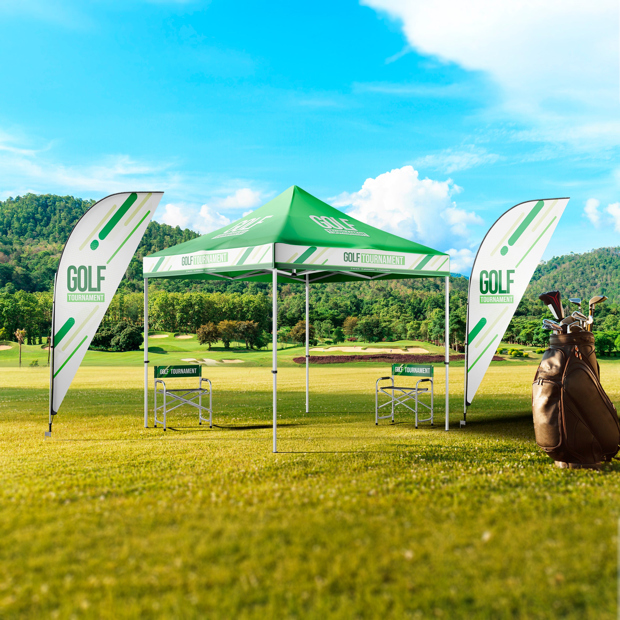 Golfers Outdoor Display